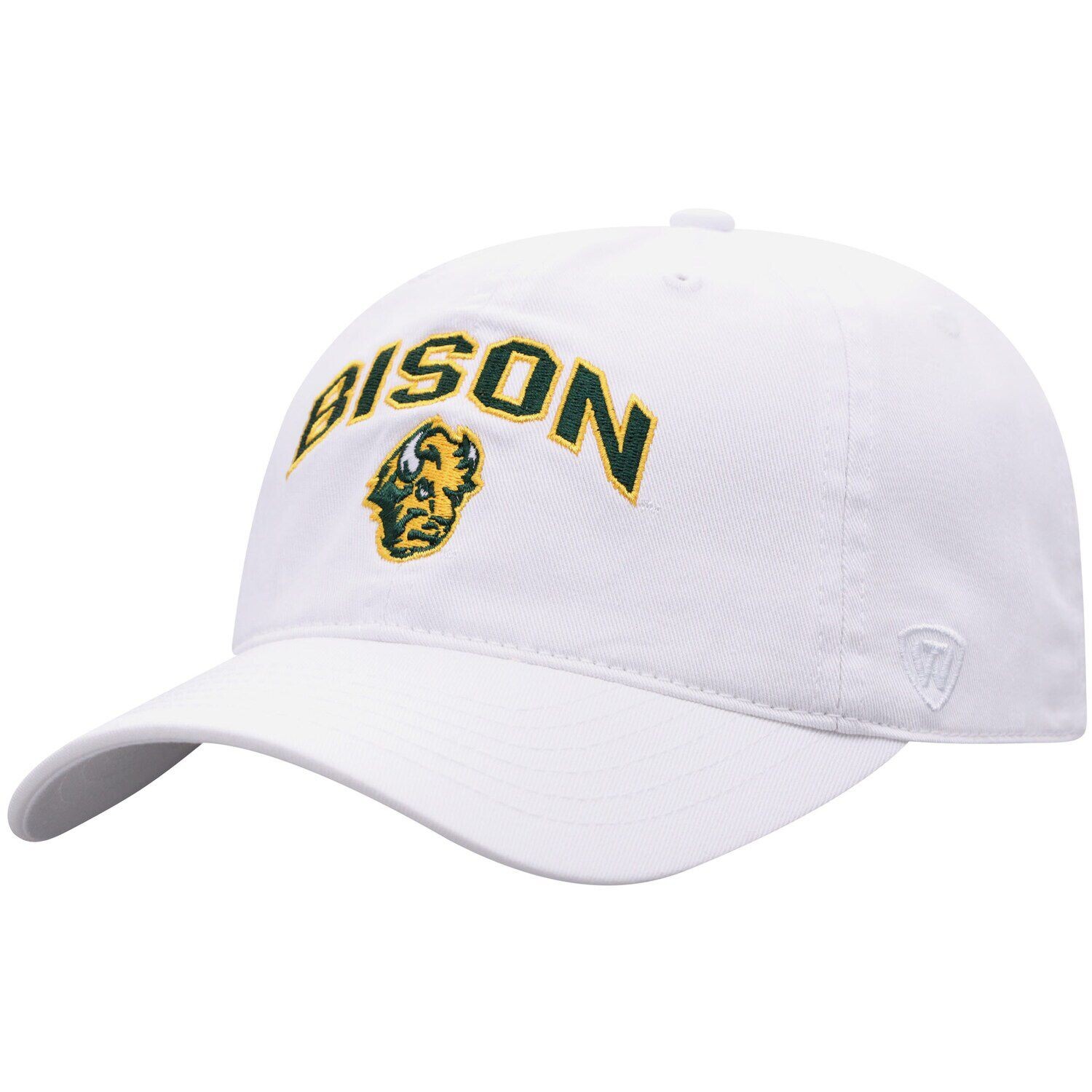 

Мужская белая кепка Top of the World NDSU Bison Classic с регулируемой аркой