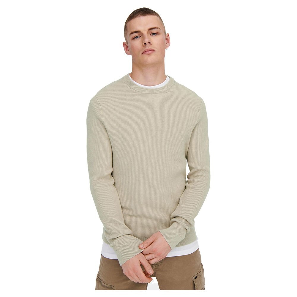 

Свитер Only & Sons Phil Crew Neck, бежевый