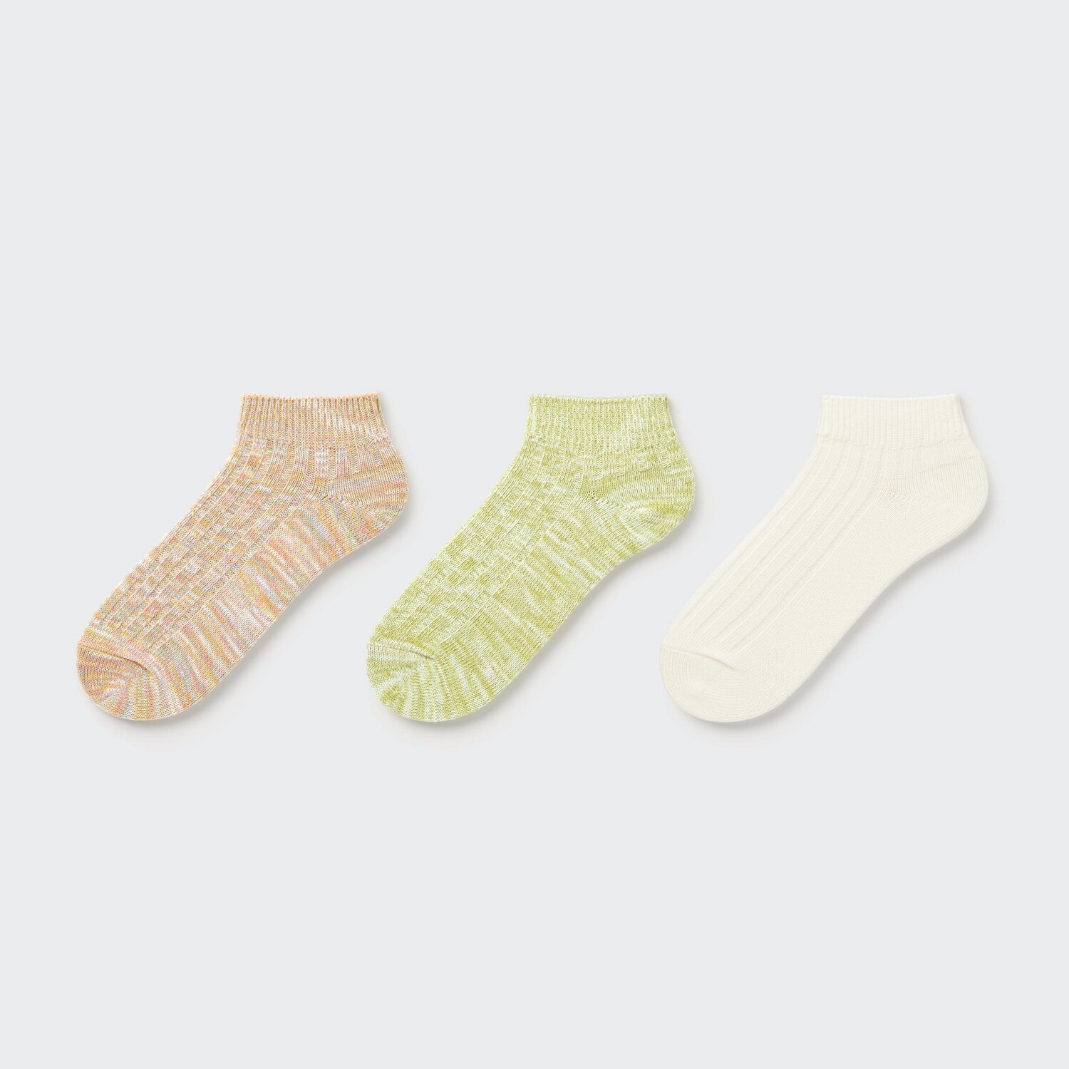 

Короткие носки из смешанной пряжи (три пары) Uniqlo