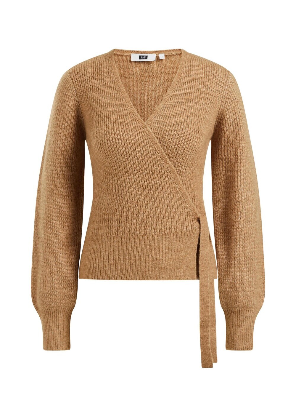 

Вязаный кардиган WE Fashion, песок