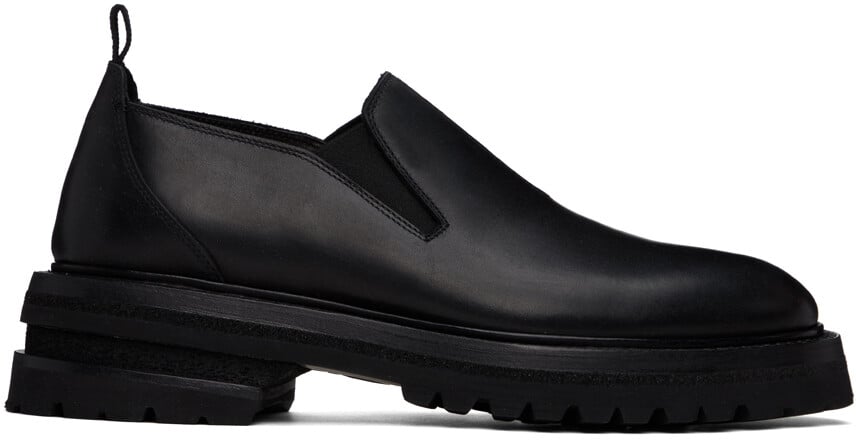 

SSENSE Эксклюзивные черные лоферы Lazy ADYAR
