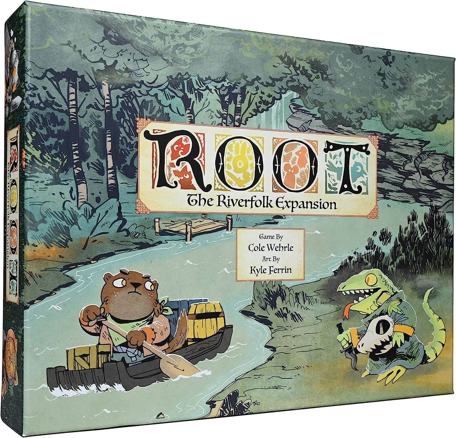 Дополнение к настольной игре Leder Games Root: The Riverfolk Expansion –  заказать из-за рубежа в «CDEK.Shopping»