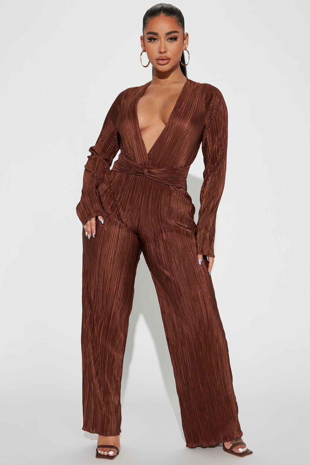 

Комбинезон Fashion Nova P8216, мокко