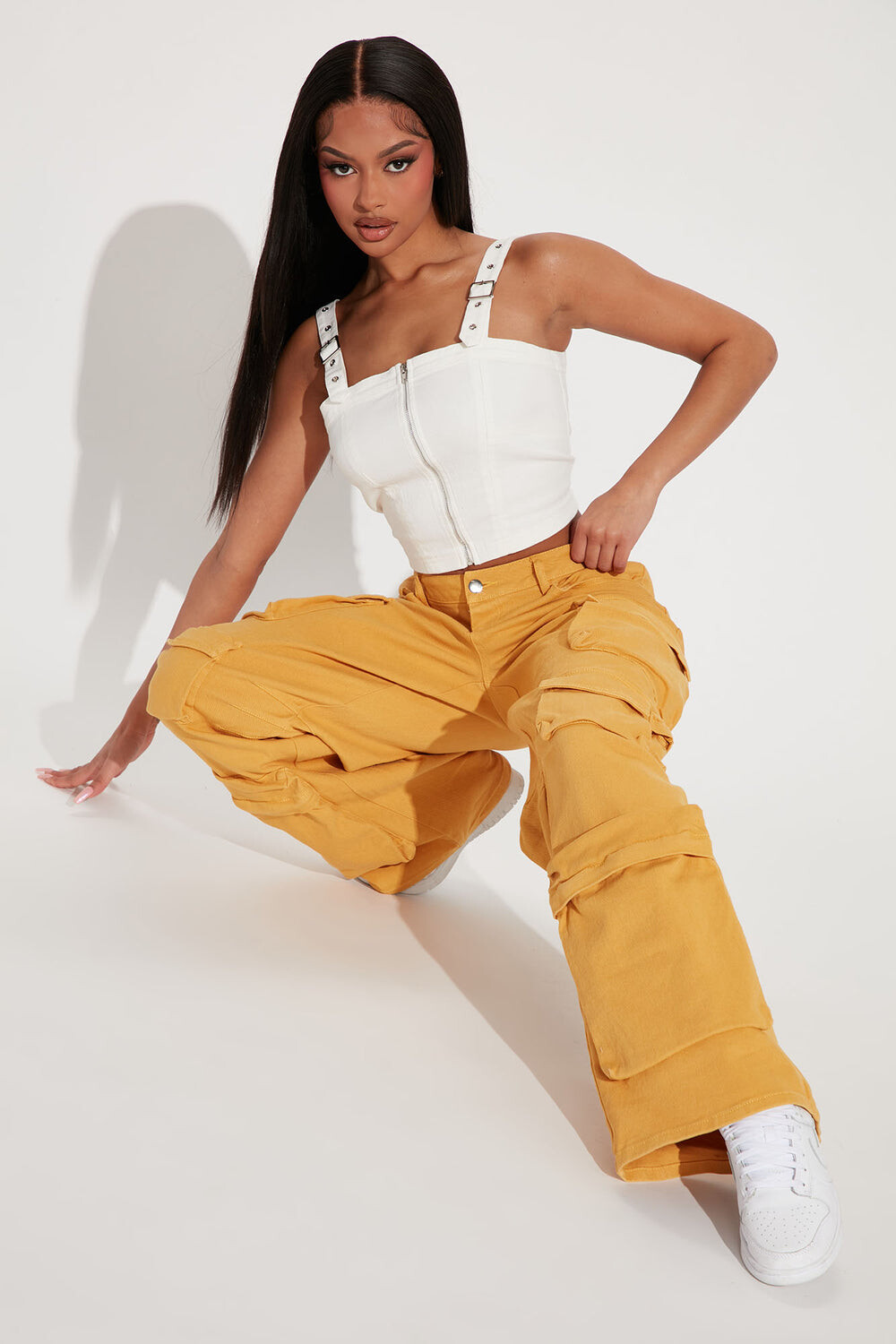 

Джинсы Fashion Nova FN07212, золотой