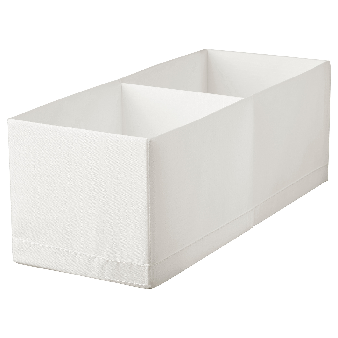 STUK СТУК Ящик с отделениями, белый, 20x51x18 см IKEA stuk стук органайзер белый 26x20x6 см ikea