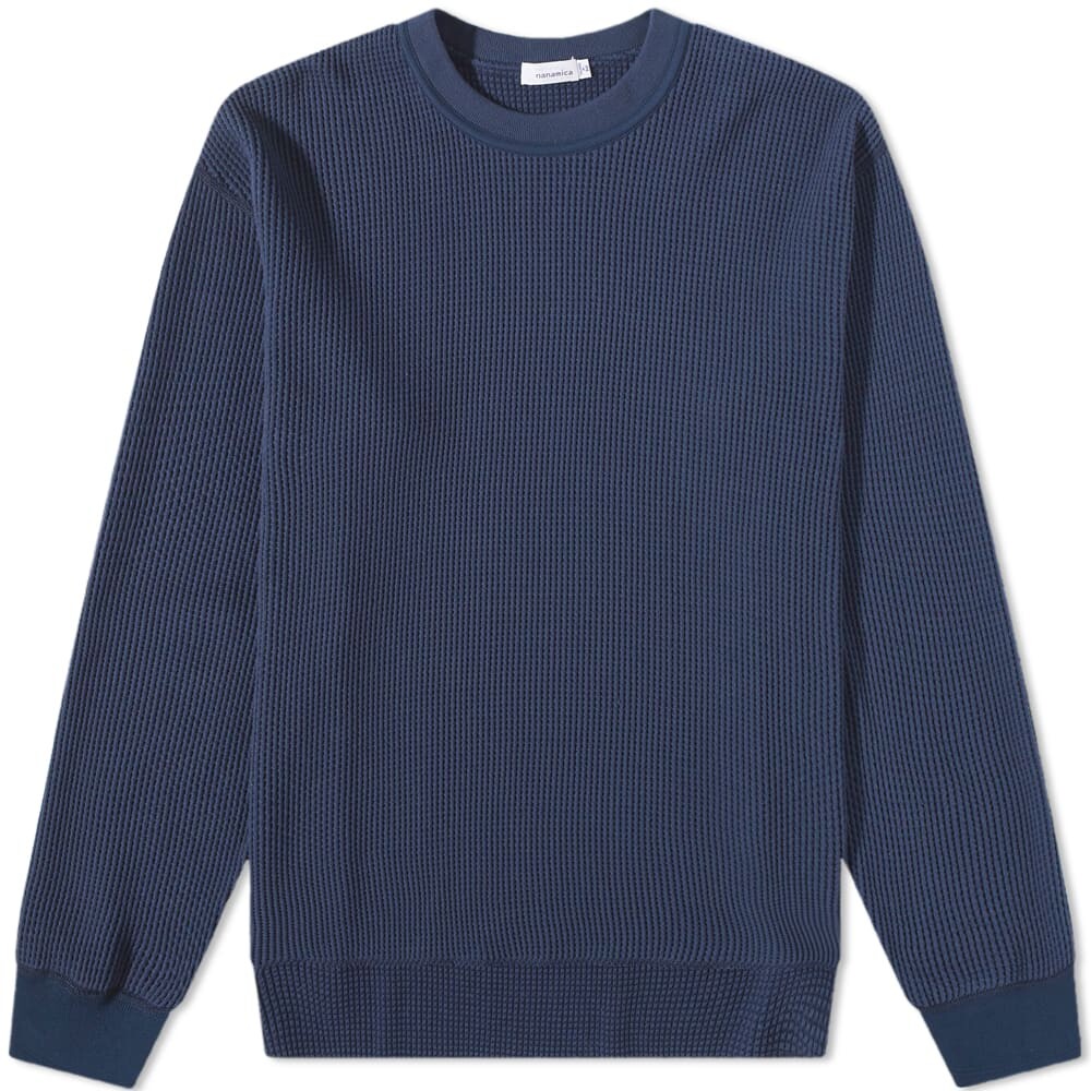 

Футболка Nanamica Long Sleeve Thermal Tee