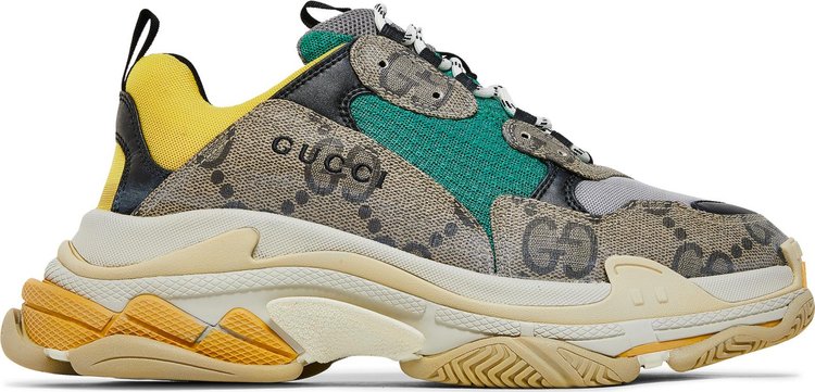 Balenciaga triple s all hot sale yellow