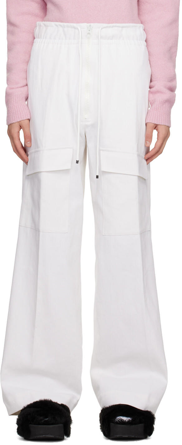 

Широкие брюки карго Off-White Dries Van Noten, Серый