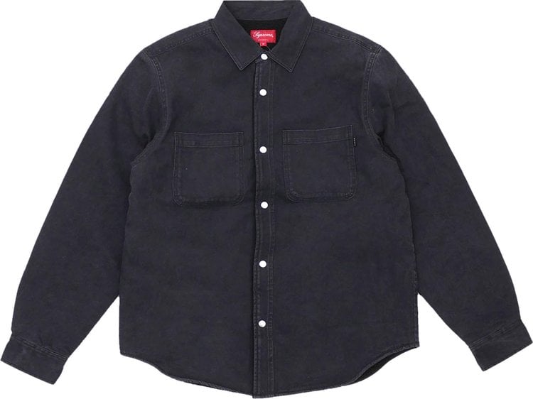 Insulated denim clearance shirt