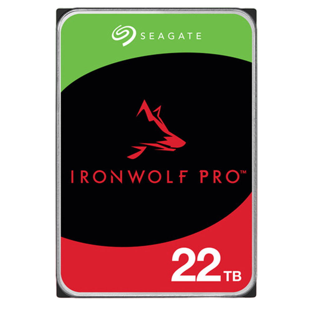 Внутренний жесткий диск для сетевых накопителей Seagate IronWolf Pro ST22000NT001, 22 ТБ жесткий диск seagate nas ironwolf pro 16tb st16000ne000