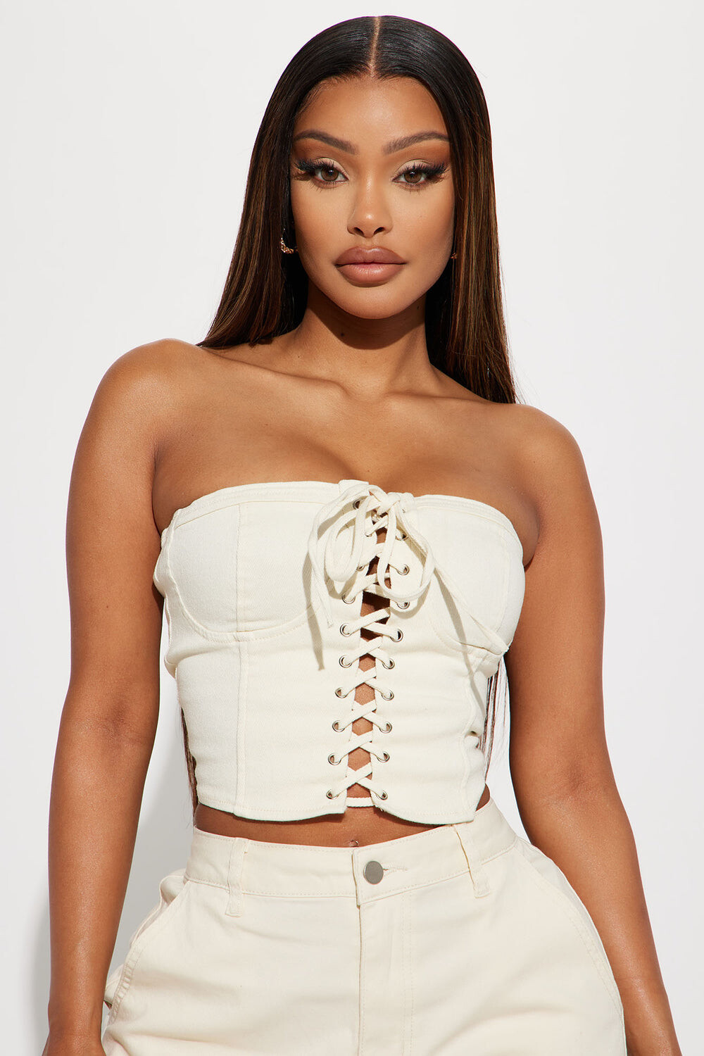 

Топ Fashion Nova GWQ5666A, белый