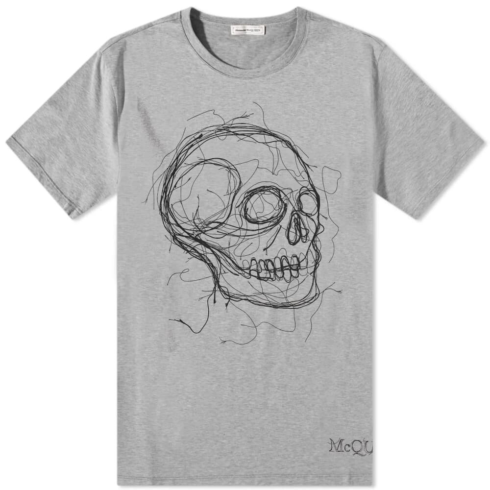 

Футболка Alexander McQueen Oversized Skull Tee
