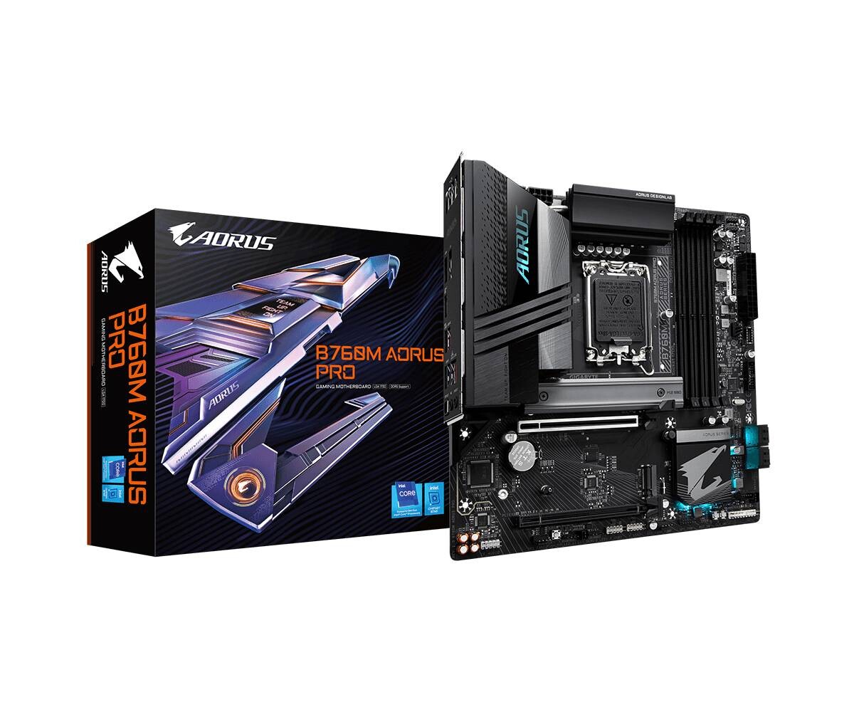 

Материнская плата GIGABYTE B760M AORUS PRO