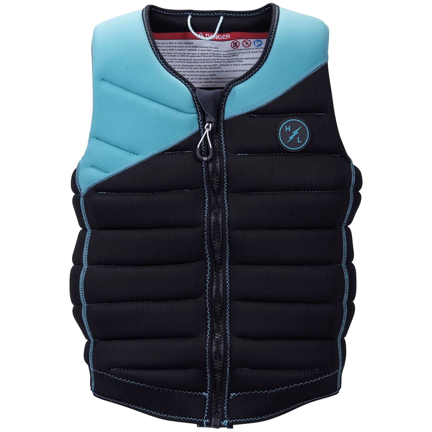 

Жилет для вейкбординга Hyperlite Storm Comp Women's 2023, черный/голубой