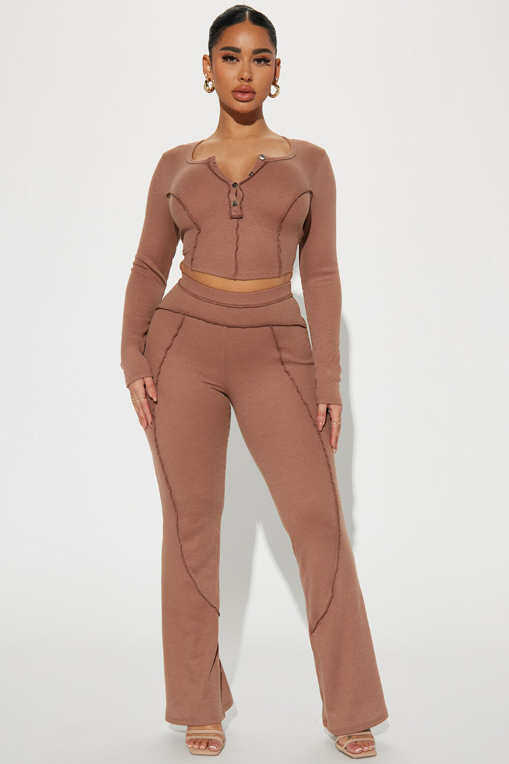 

Брюки Fashion Nova NMY7028, мокко