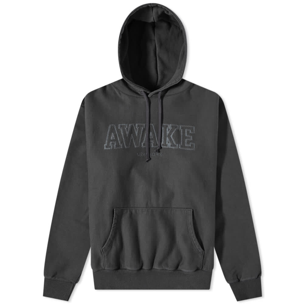 

Толстовка Awake NY Military Embroidered Logo Hoody, Серый