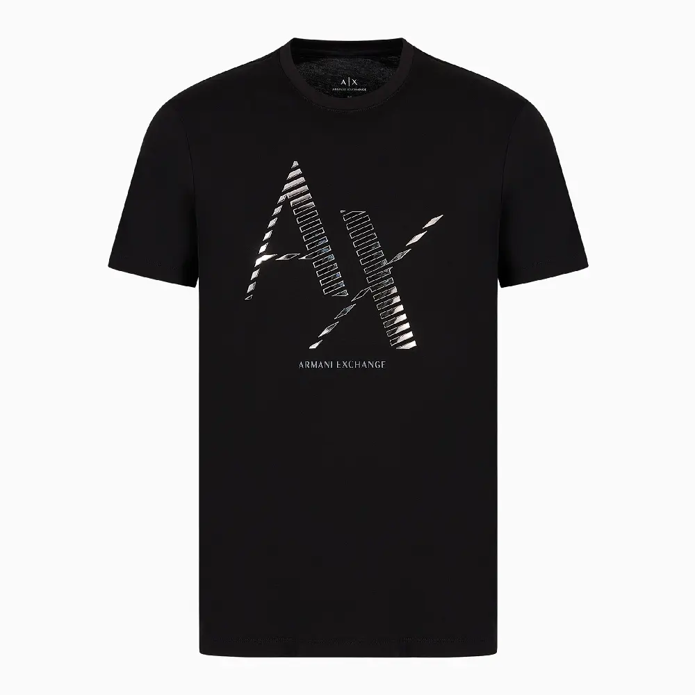 Футболка Armani Exchange Slim Fit, черный