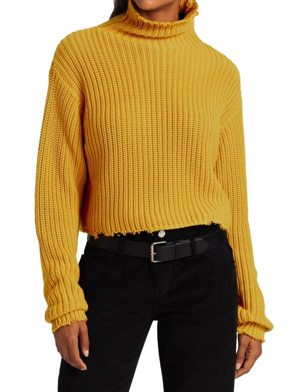 

Водолазка beau с длинными рукавами RtA Mustard
