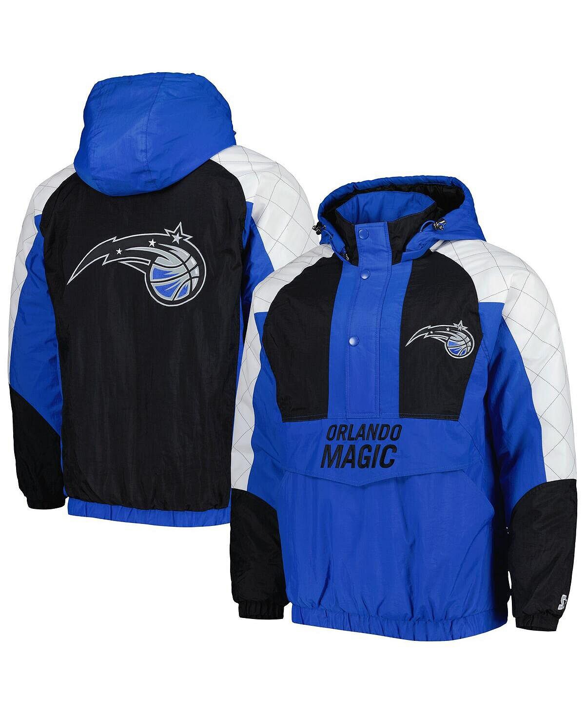 

Мужская куртка royal orlando magic body check с капюшоном с капюшоном и молнией до половины Starter
