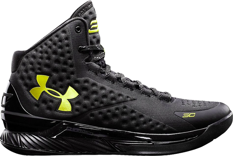 

Кроссовки Under Armour Curry 1 Blackout, черный