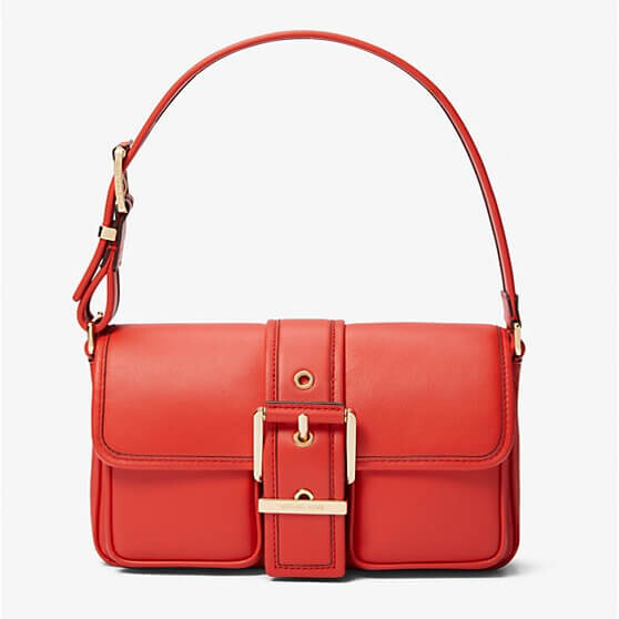 

Сумка Michael Michael Kors Colby Medium Leather, ярко-красный