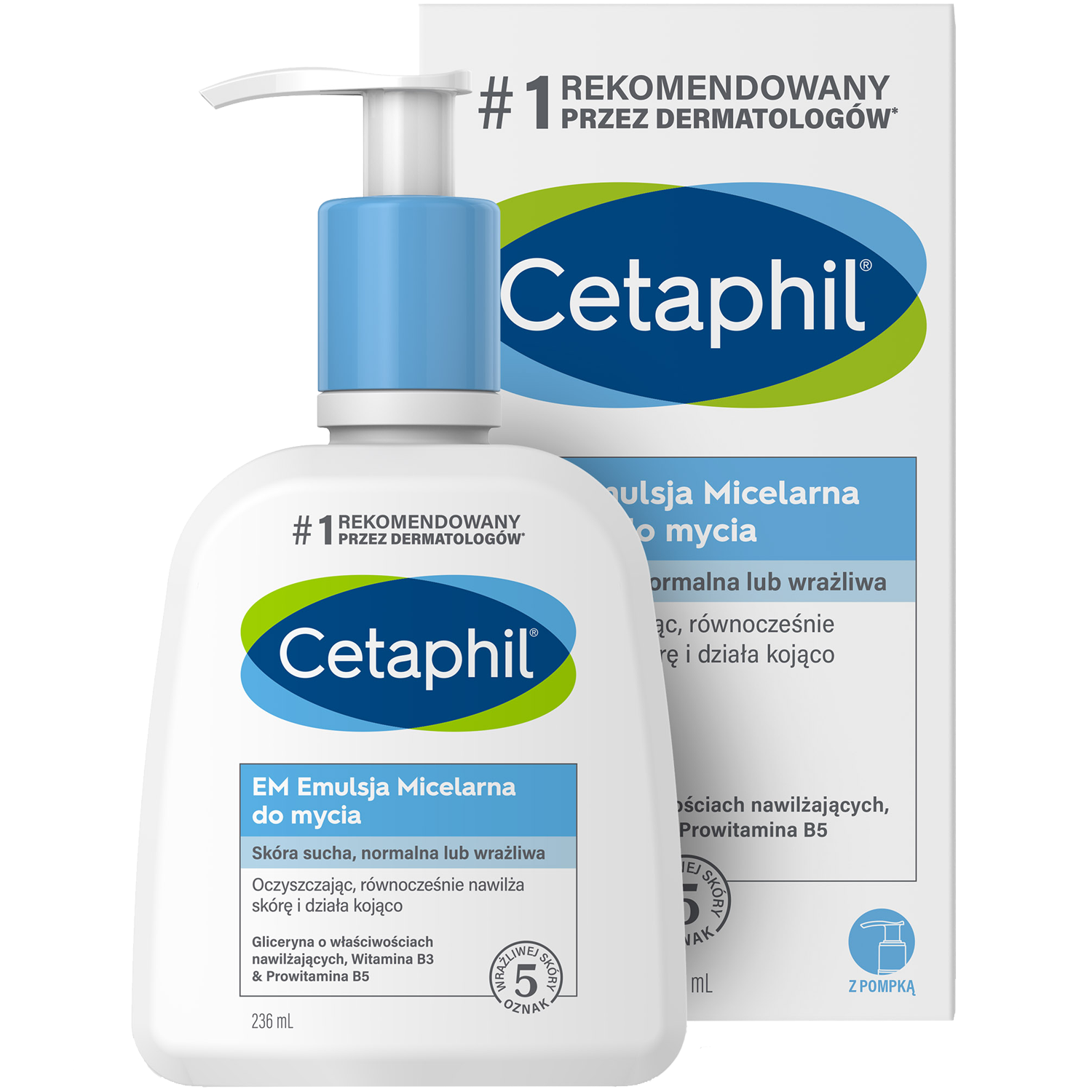 Cetaphil EM мицеллярная эмульсия для умывания лица, 236 мл cetaphil pro redness control пена для умывания лица 236 мл