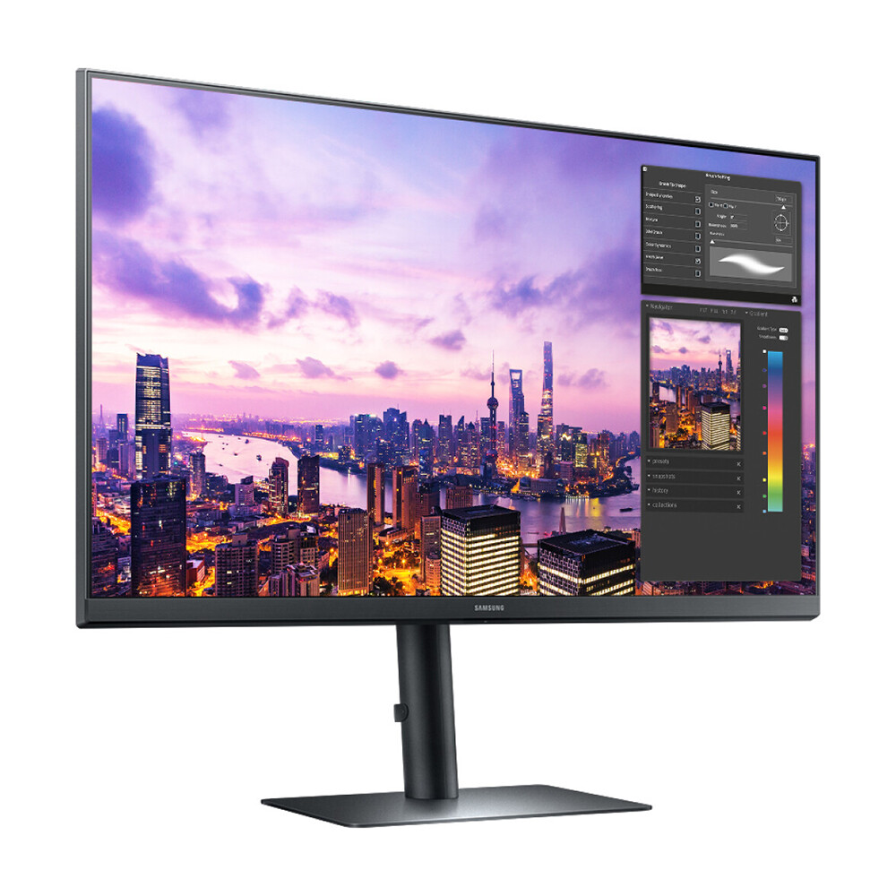 

Монитор Samsung S27B610EQC, 27", 2560 x 1440, 75 Гц, IPS, черный