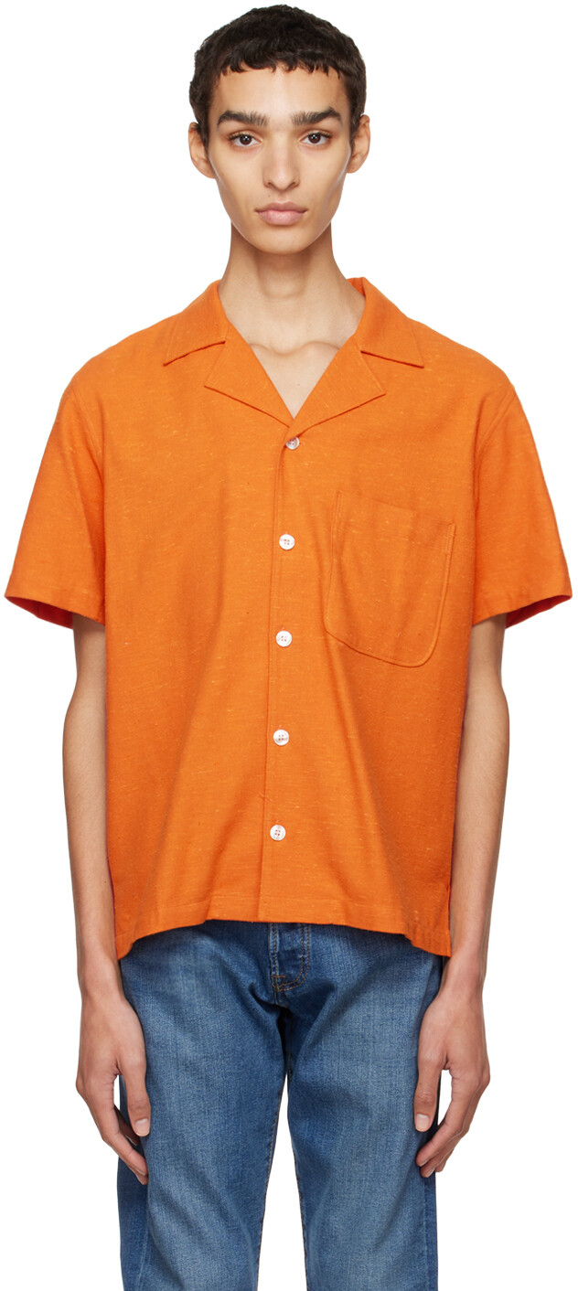 

Рубашка SSENSE Exclusive Orange Stoffe Stockholm (Surfboard) Club