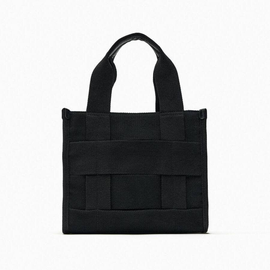 

Сумка Zara Mini Shopper Webbing, черный
