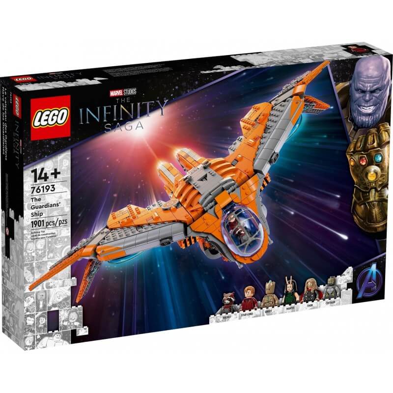 цена Конструктор LEGO Marvel Super Heroes 76193 Корабль Стражей