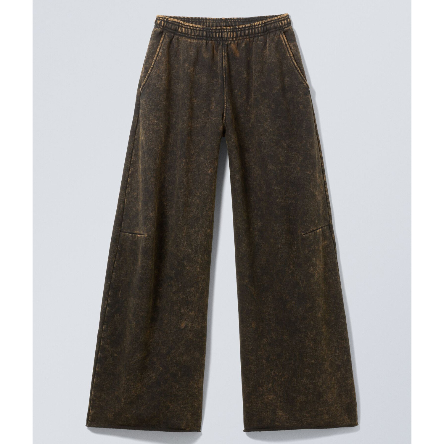 

Брюки Weekday Tiana Dyed Jogging, коричневый