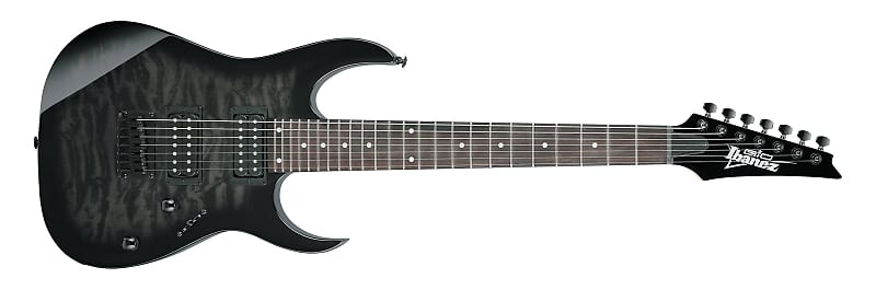 

Ibanez Gio RG7221 7-струнная гитара из стеганого ясеня - прозрачный черный Sunburst GRG7221QATKS Gio RG7221 Quilted Ash 7-string Guitar - GRG7221QATKS