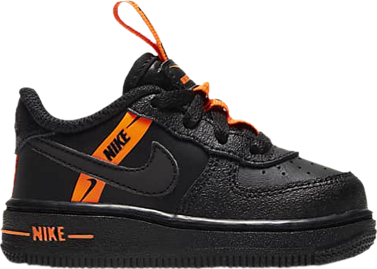 Nike Force 1 LV8 KSA TD Worldwide Pack Black Total Orange CDEK.Shopping