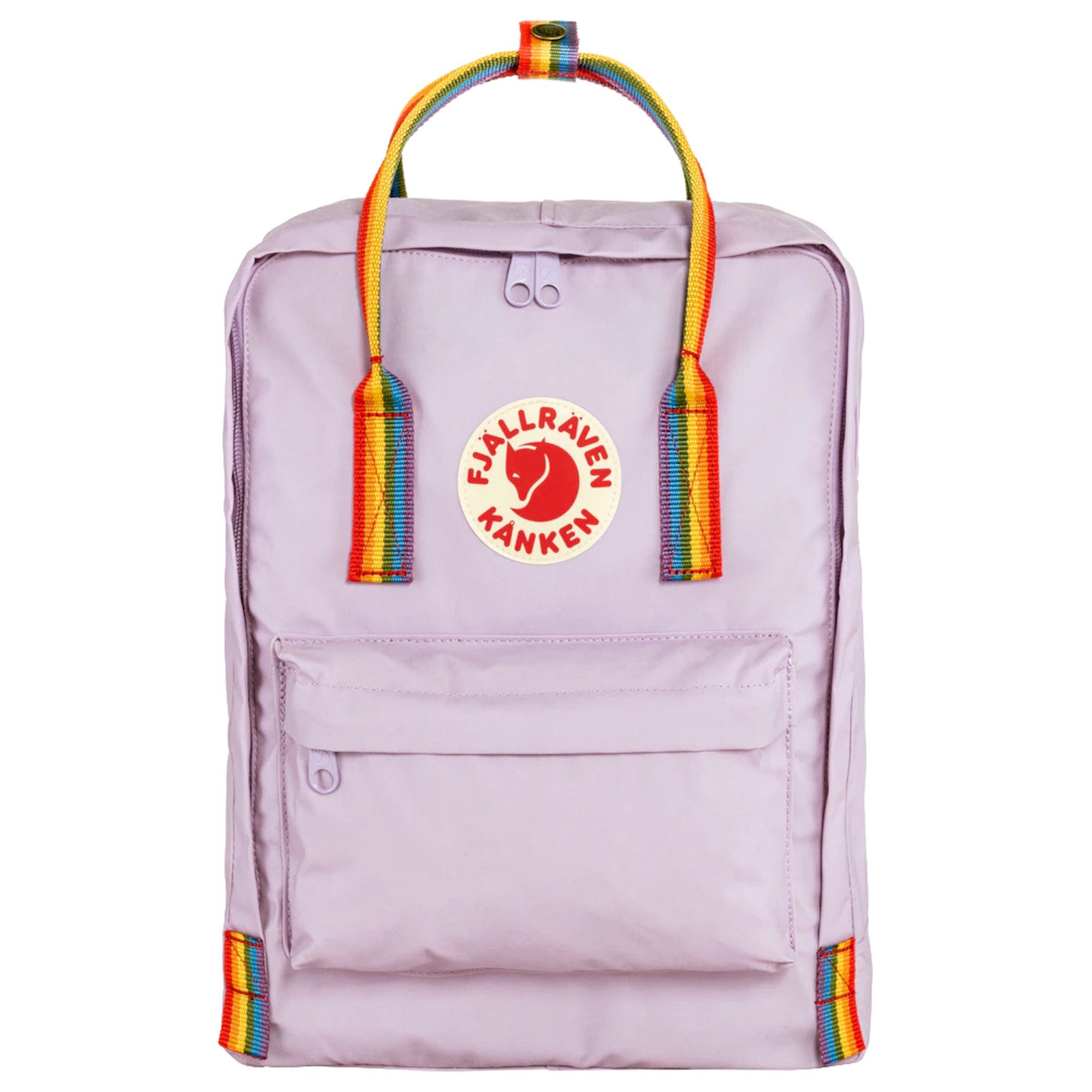 Рюкзак FJÄLLRÄVEN Kånken Rainbow 38 cm, цвет pastel lavender rainbow
