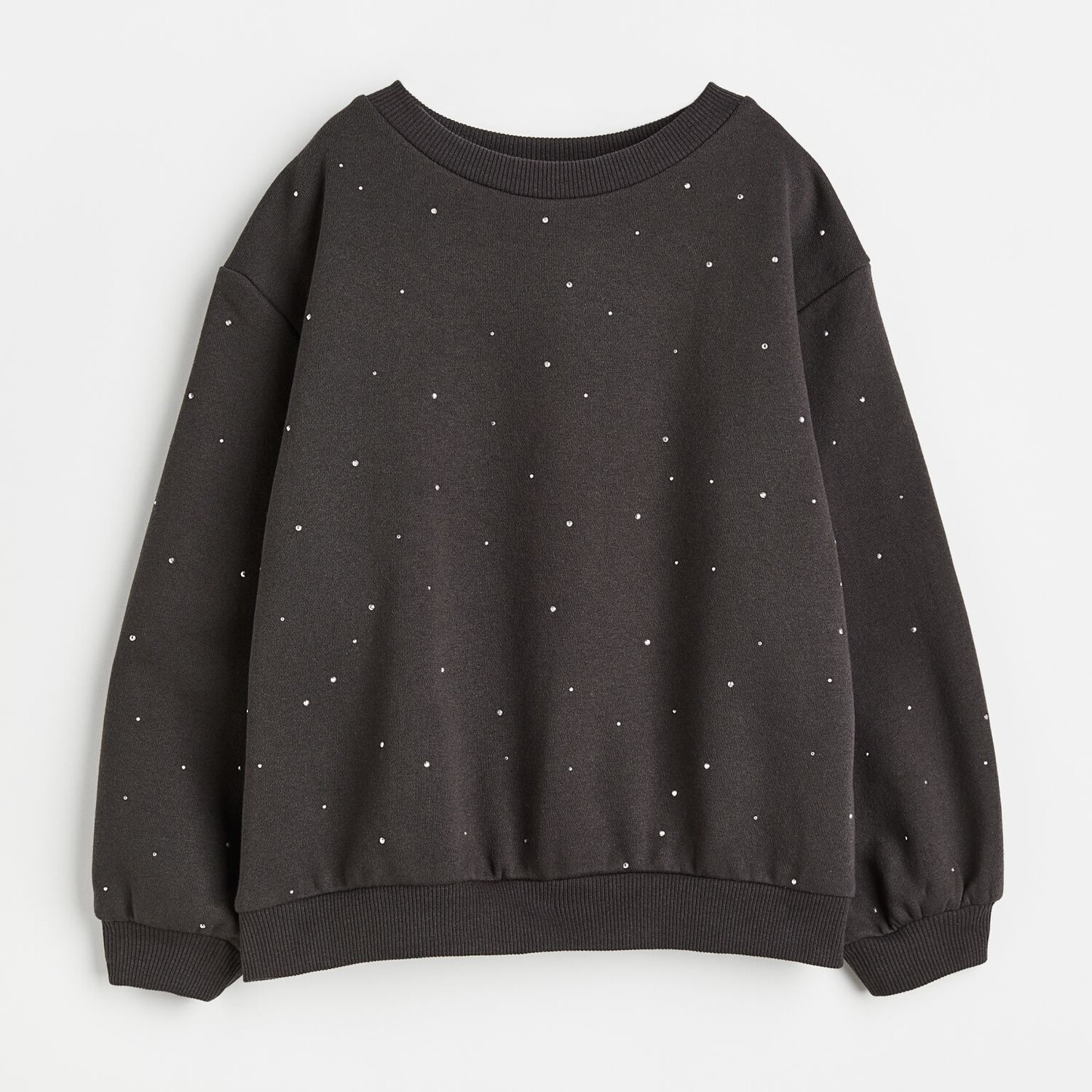 

Толстовка H&M Rhinestones, темно-серый