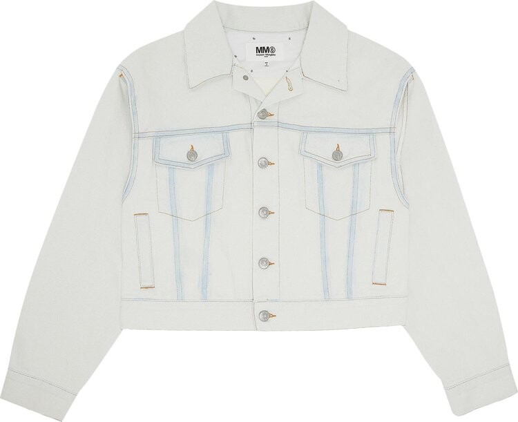 

Куртка MM6 Maison Margiela Sports Jacket Stone Bleach, кремовый, Бежевый