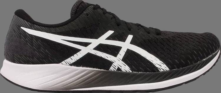 Кроссовки hyper speed 'black white' Asics, черный - фото