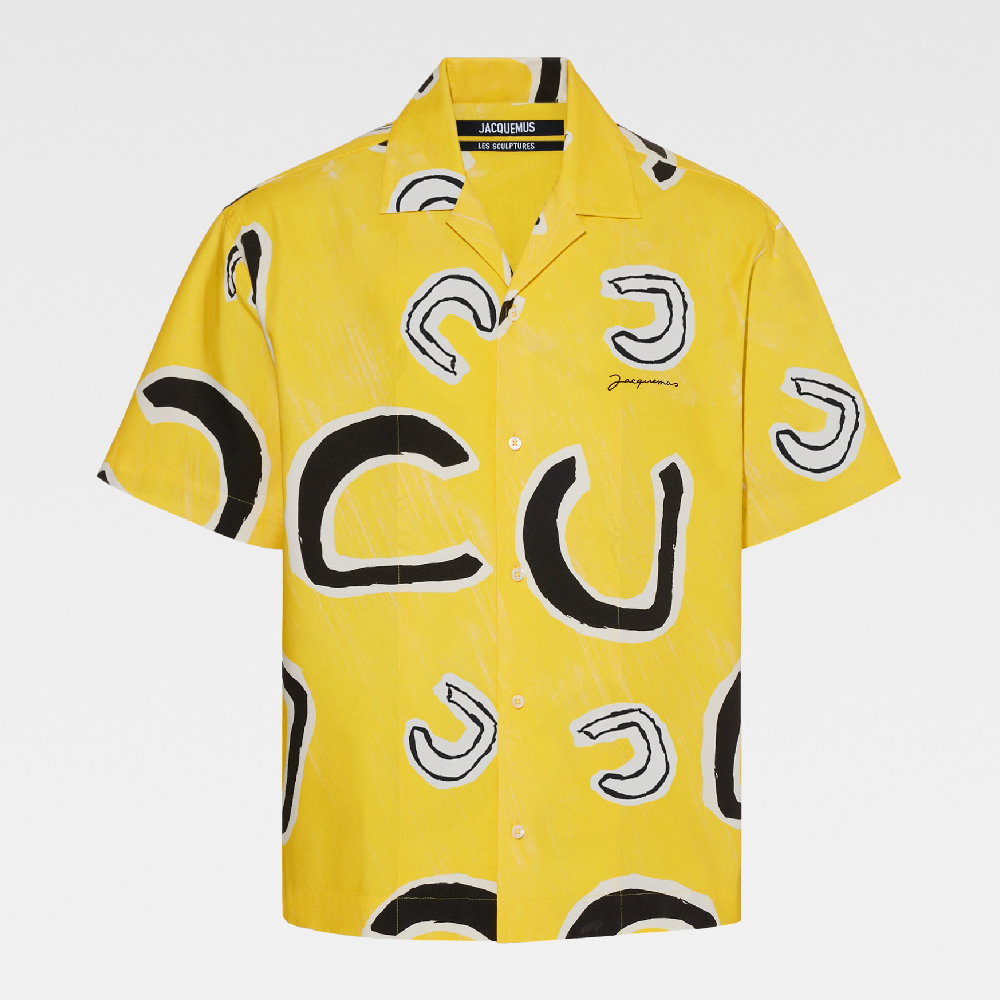 Рубашка Jacquemus La Chemise Jean, желтый/черный веленский а азбука боулинга рекомендации чемпионов