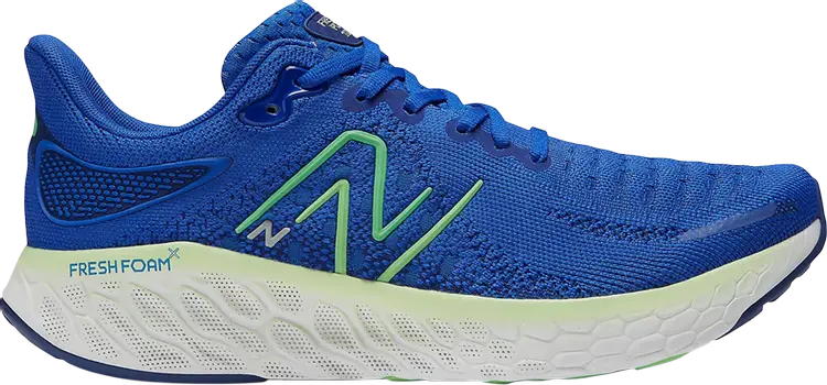 

Кроссовки New Balance Fresh Foam X 1080v12 4E Wide 'Blue Green Apple', синий