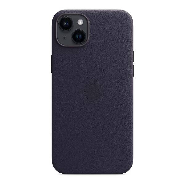 

Чехол кожаный Apple iPhone 14 Plus с MagSafe, midnight