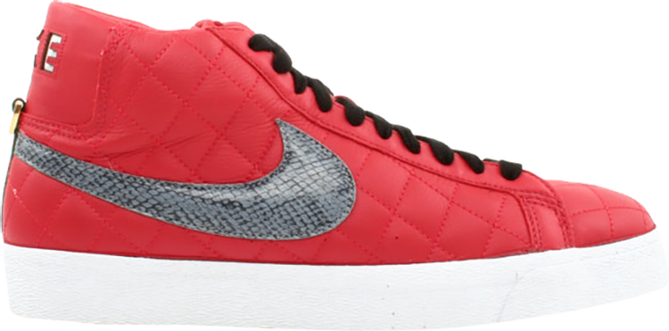 Лимитированные кроссовки Nike Supreme x Blazer SB 'Varsity Red', красный - фото