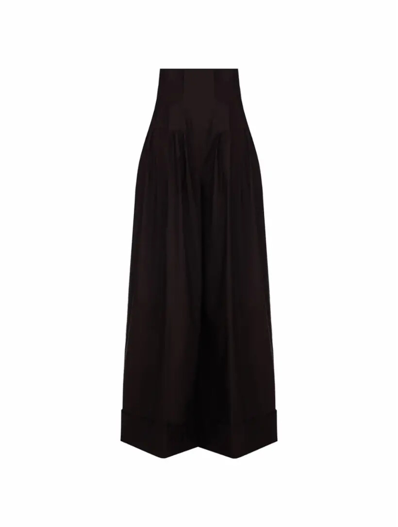 

Широкие брюки из поплина Rochas