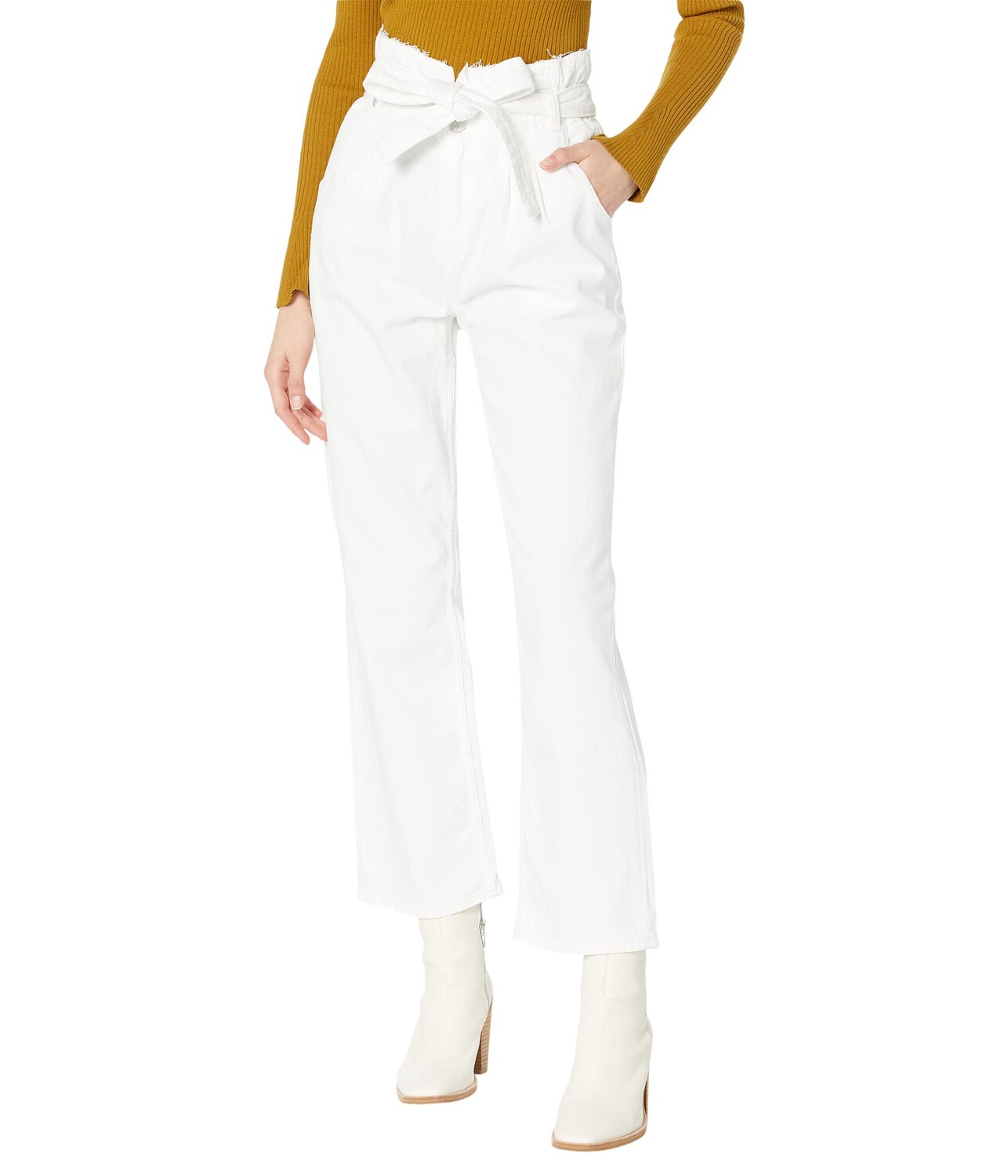 

Джинсы Hudson Jeans, Remi Paperbag Ankle in White