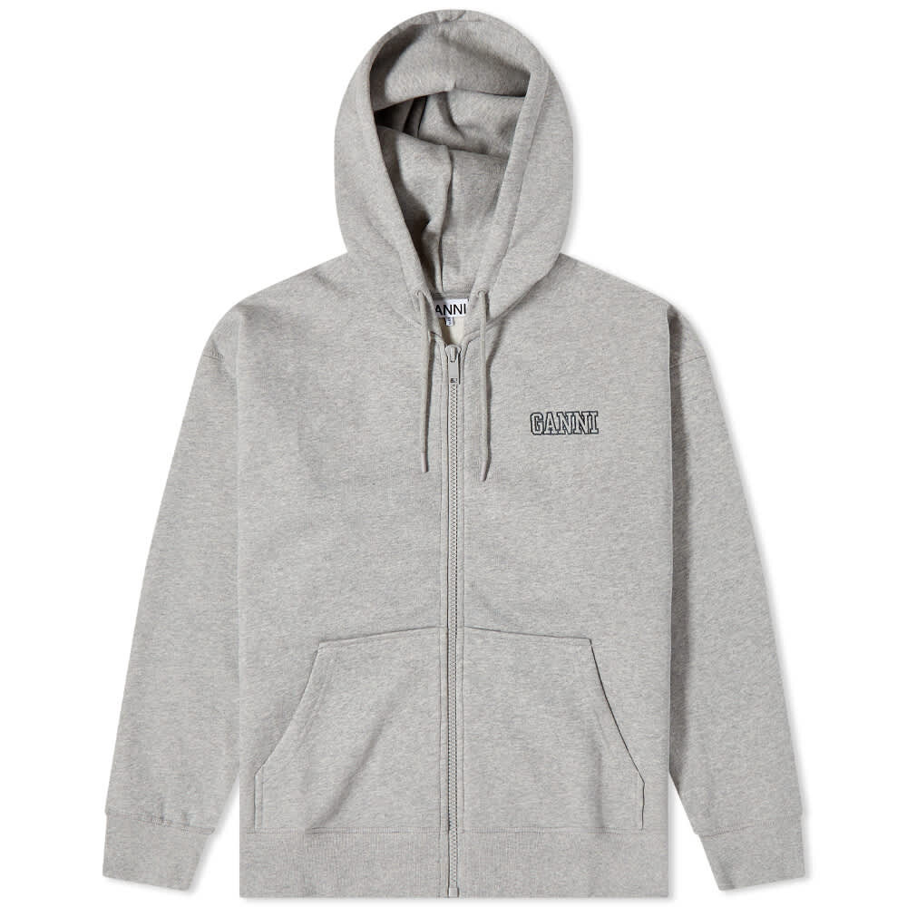 

Толстовка GANNI Software Logo Oversized Zip Hoody
