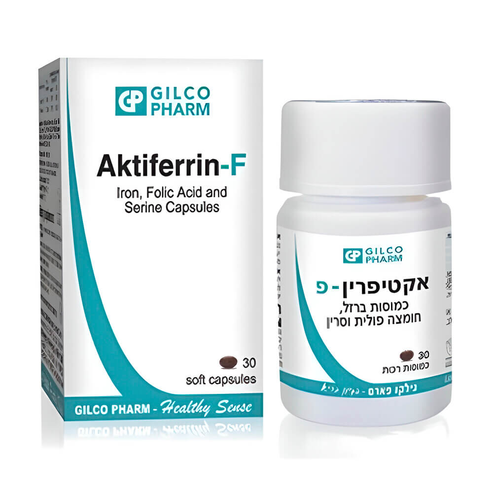 Актиферрин - F Gilco, 30 мягких капсул биологически активная добавка artroflex для лечения суставов 1 шт
