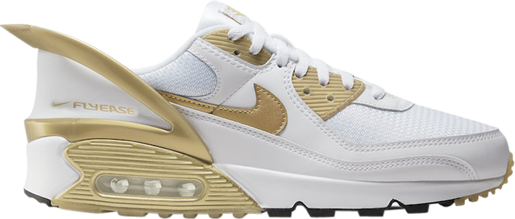 Nike Air Max 90 FlyEase Metallic Gold CDEK.Shopping