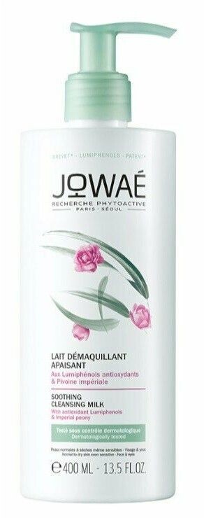 

Jowaé Lait Démaquillant Apaisant очищающее молочко для лица, 400 ml