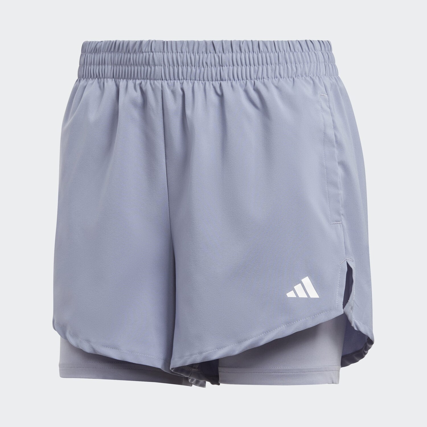 

Шорты Adidas Aeroready Made for Training Minimal Two-in-One, серо-фиолетовый
