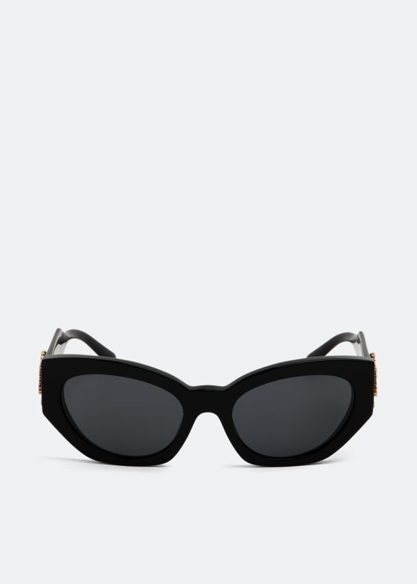 

Солнечные очки VERSACE Medusa crystal sunglasses, черный