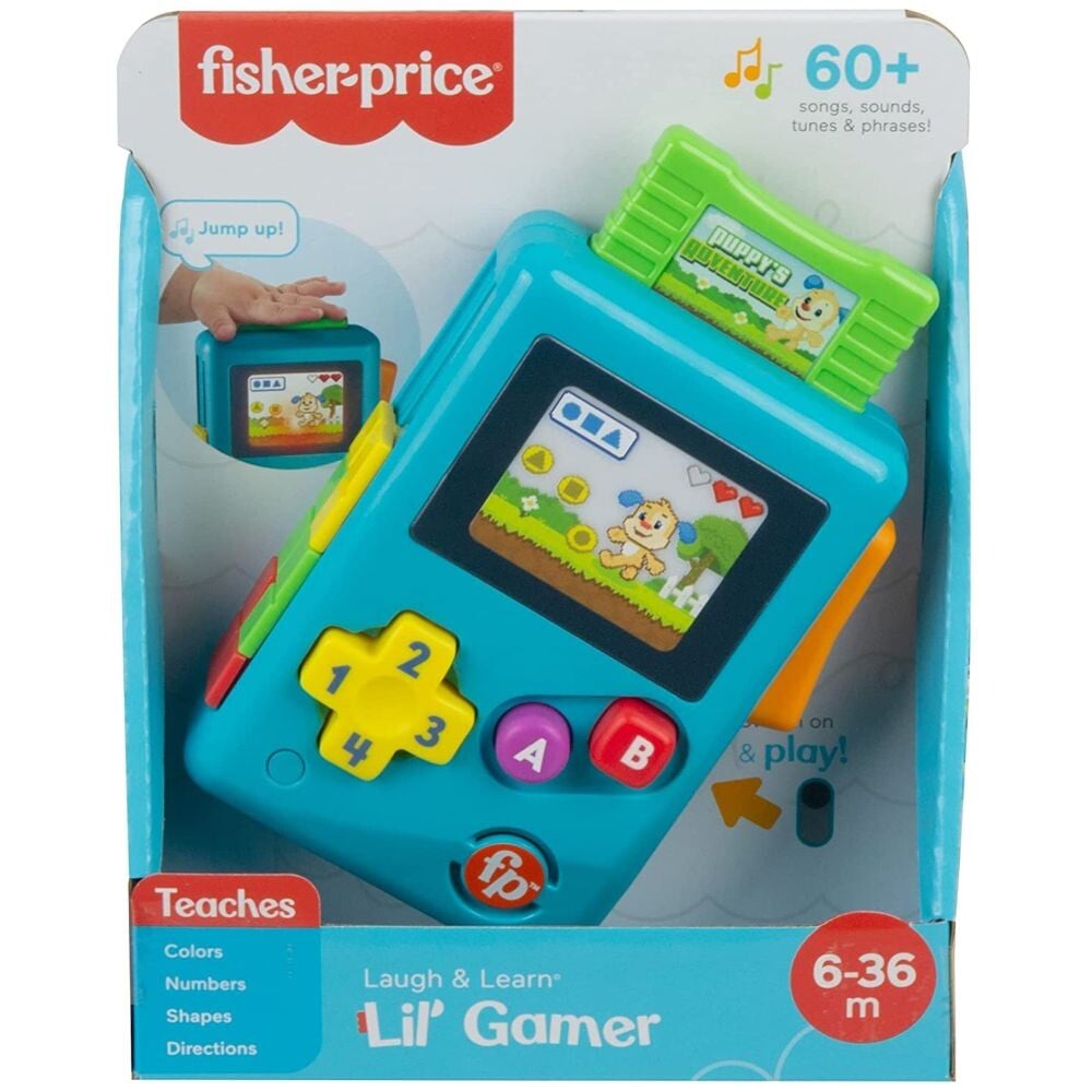 Интерактивная развивающая игрушка Fisher Price Laugh and Learn Lil Gamer  Musical – купить по выгодным ценам с доставкой из-за рубежа через сервис  «CDEK.Shopping»